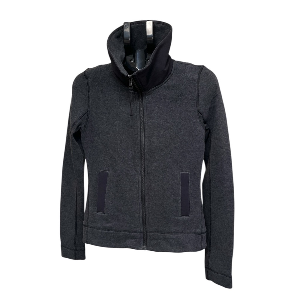 lululemon athletica Charcoal Cowl Neck Sweater